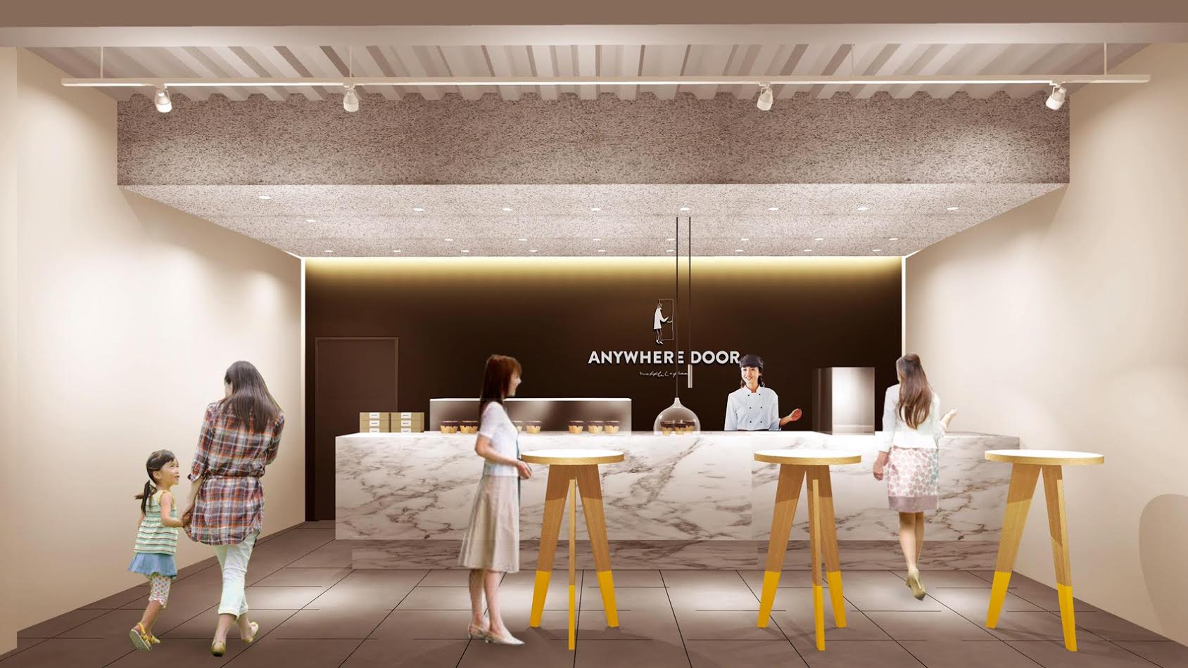 「Anywhere Door」イメージ／画像提供：dot