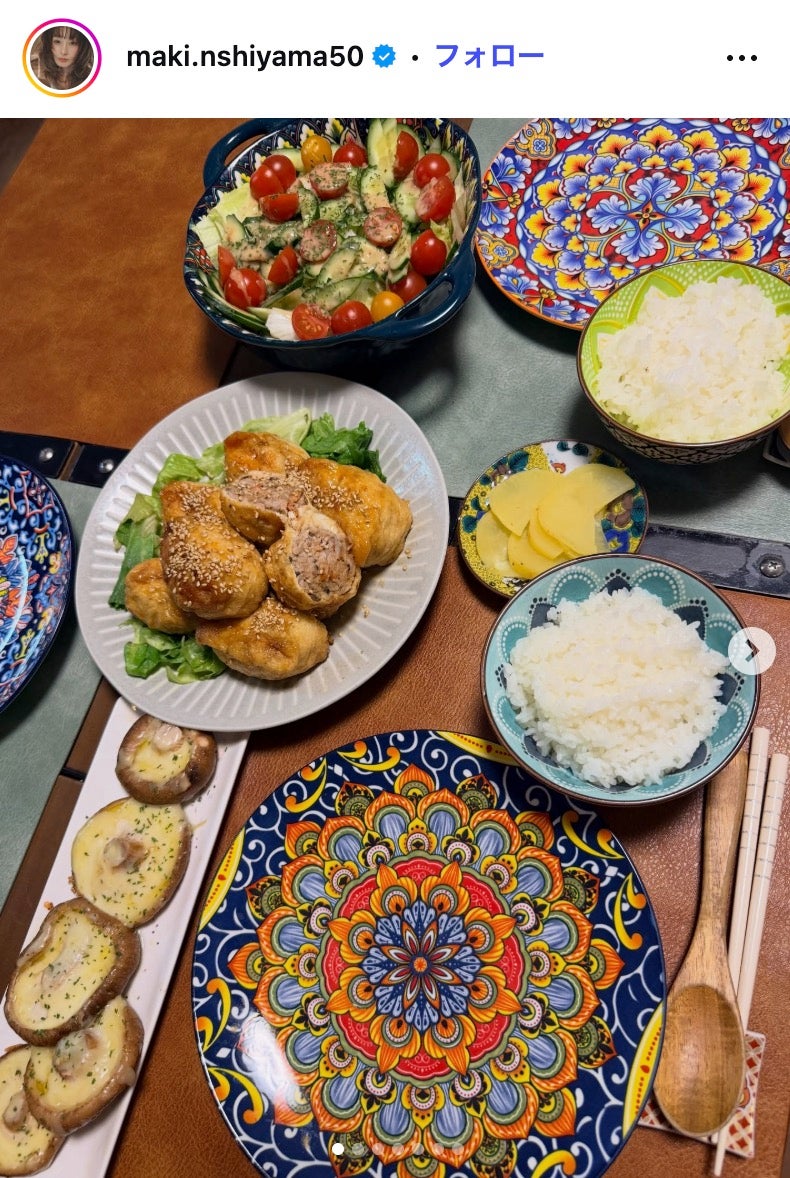 西山茉希Instagramより
