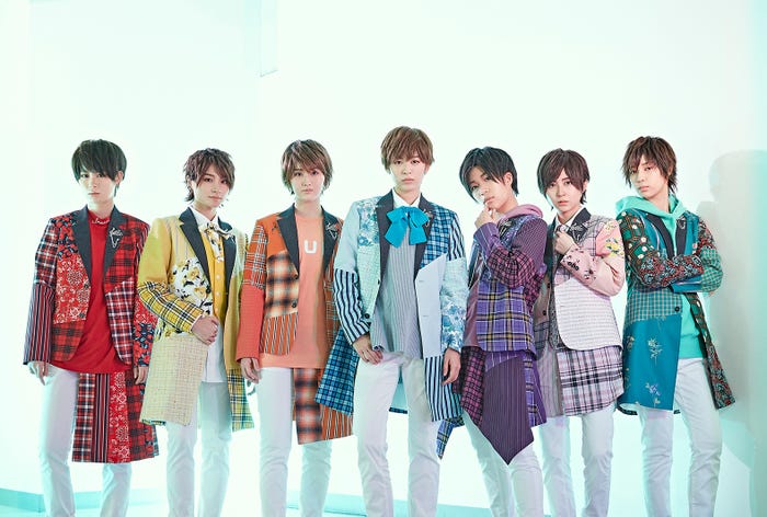 風男塾(左から)紅竜真咲、香月大弥、神那橙摩、愛刃健水、偉舞喜雅、桜司爽太郎、草歌部宙(提供写真)