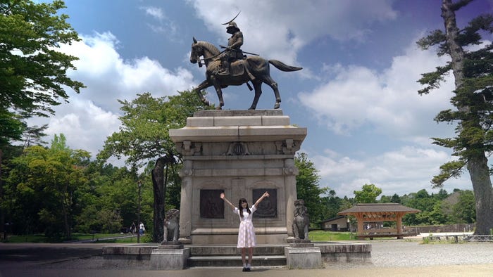 乃木坂46久保史緒里が宮城・仙台の魅力を発信(C)乃木坂46LLC