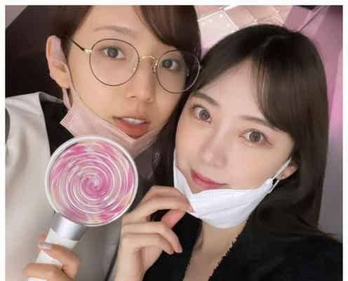 堀未央奈&新内眞衣、TWICEライブ参戦を報告「楽しそう」「2期生仲良い!」の声