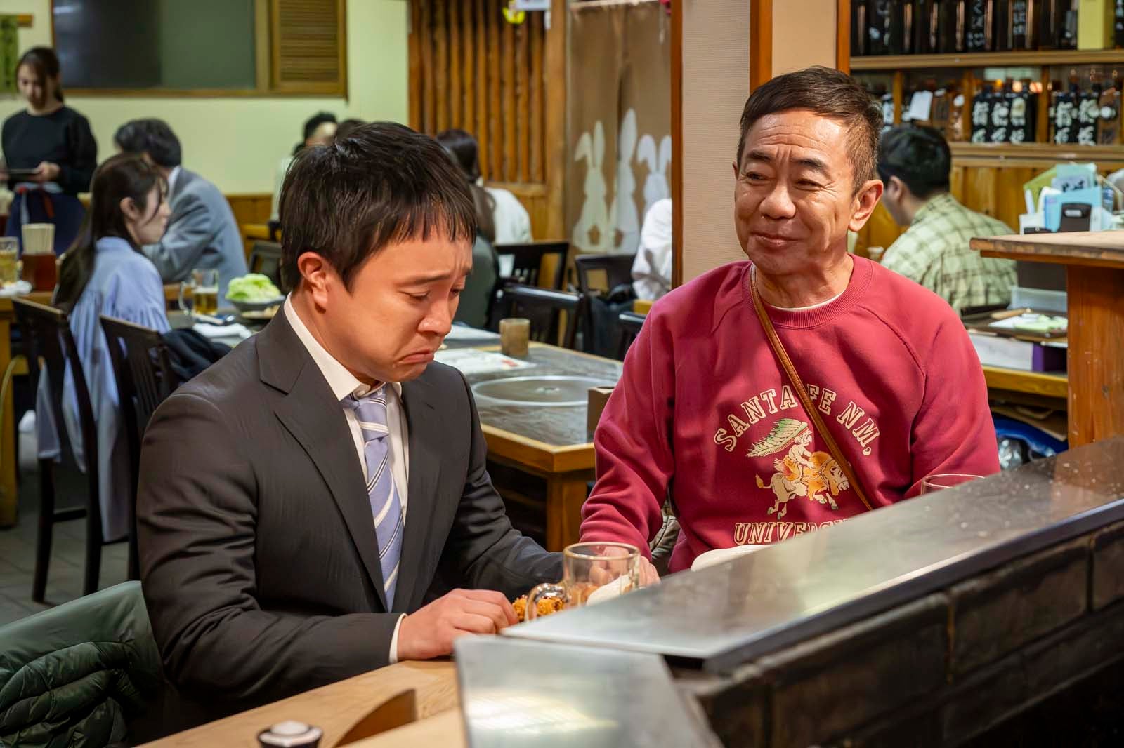 濱田岳、木梨憲武「春になったら」第8話より（C）カンテレ