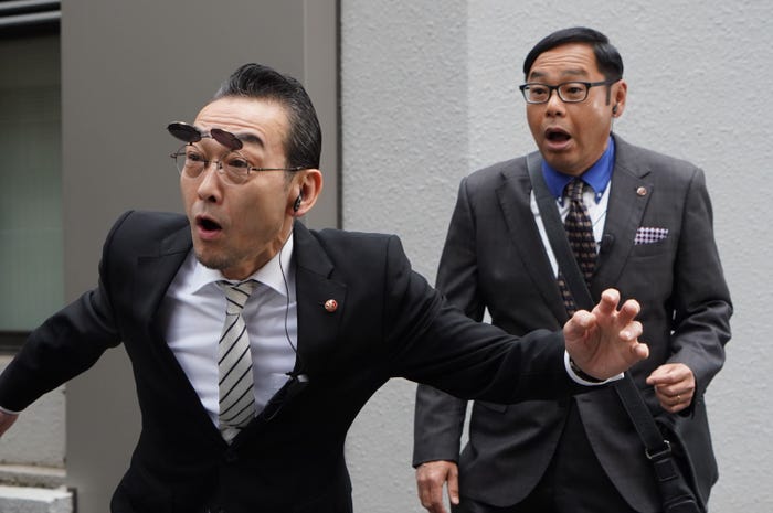 吹越満、田口浩正(C)テレビ朝日