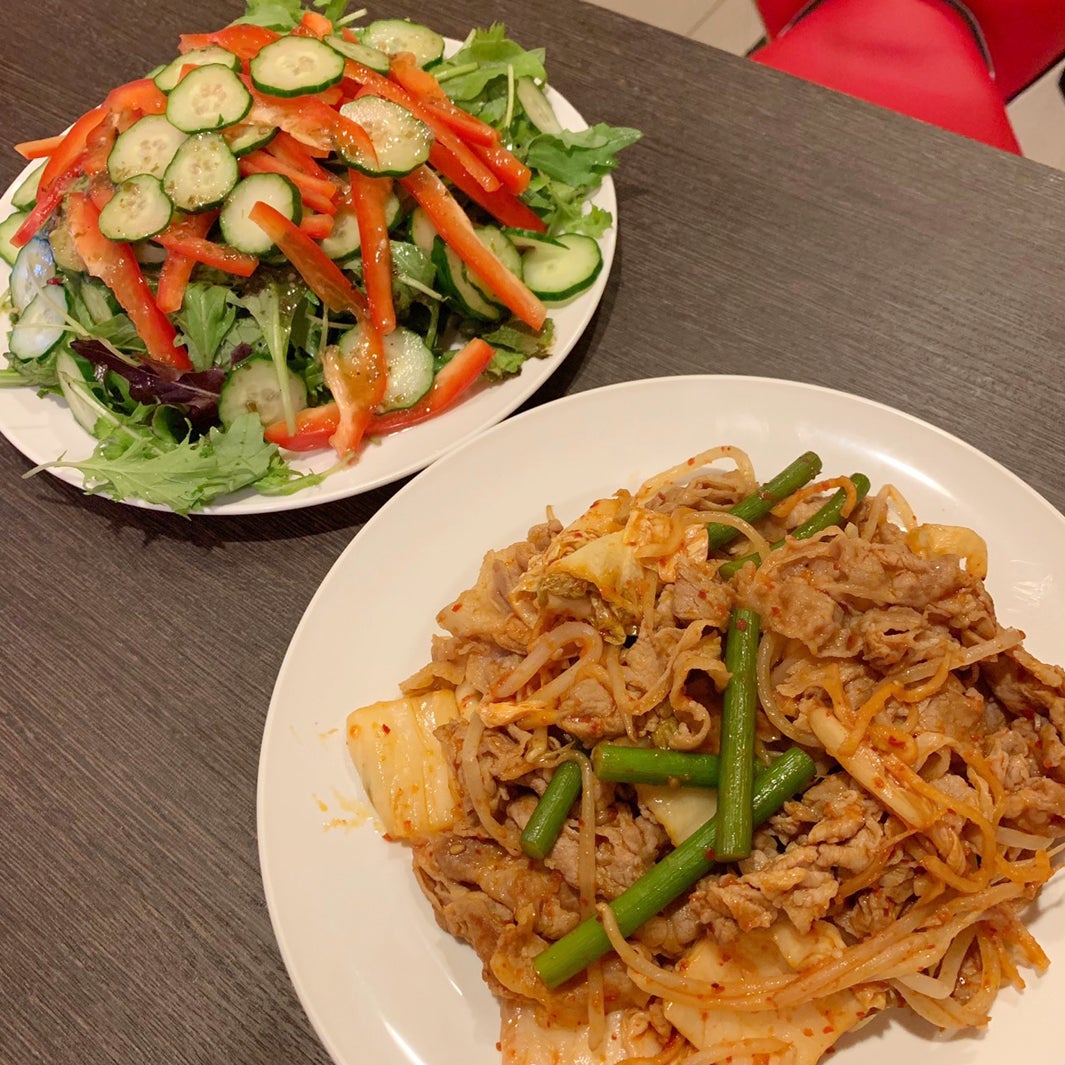 アドバイスを元に食事管理