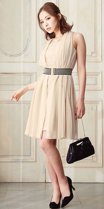 3wayノースリーブドレスワンピース「Pierrot」7,538円（税込）