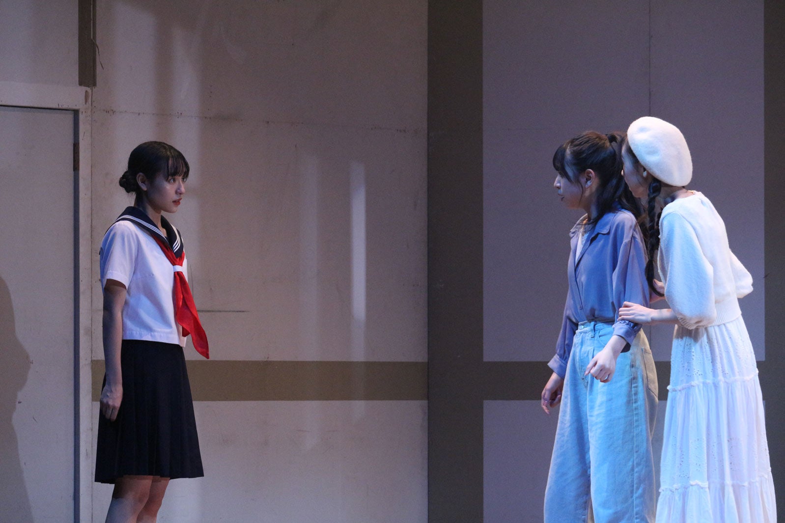 （左から）大山蒼生、織田ひまり、入江美沙希（提供写）