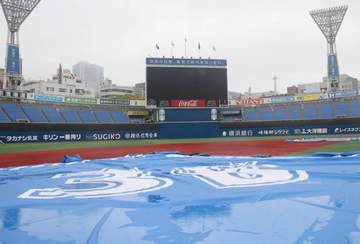 DeNA－阪神戦は雨天中止 16時10分発表