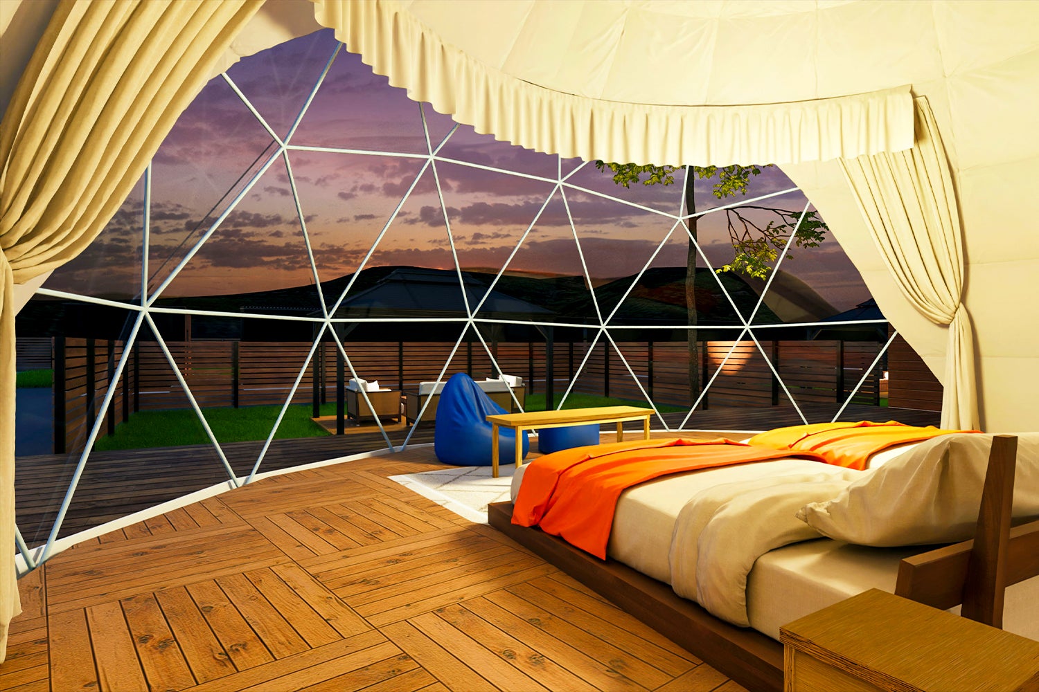 GLAMPISPA瀬戸内／画像提供：ブッキングリゾート