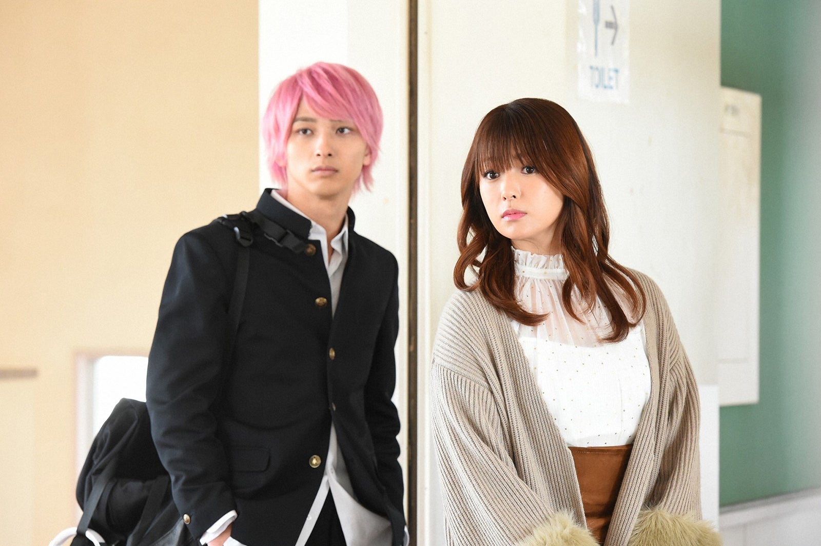 横浜流星、深田恭子／「初めて恋をした日に読む話」第2話より（C）TBS