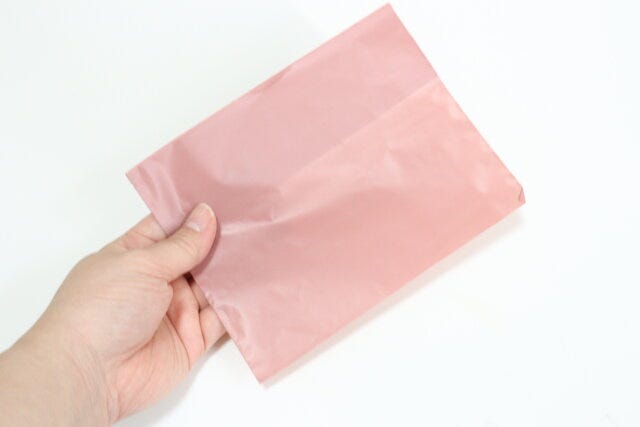 自立型　卓上ゴミ袋　形状