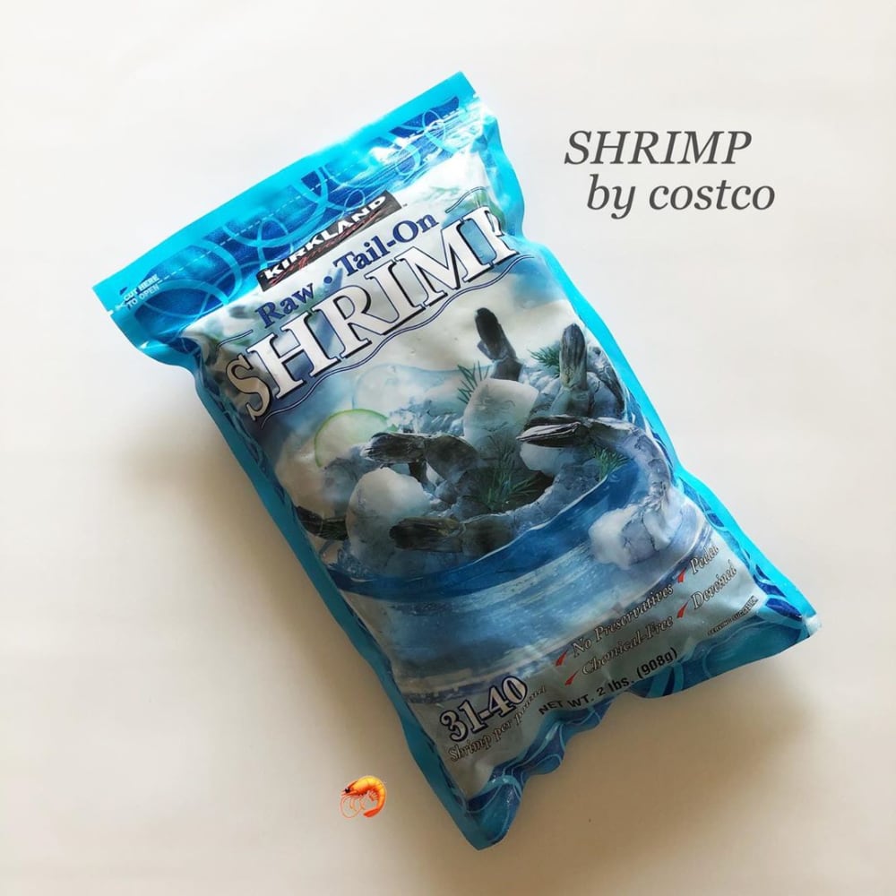 むきえび尾付き（冷凍）