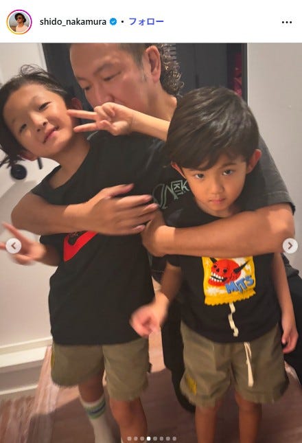中村獅童Instagramより