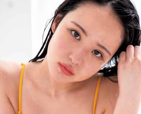 ニーキューオメガ・朝比奈みゆう、美バスト&色気漂う濡髪にドキッ