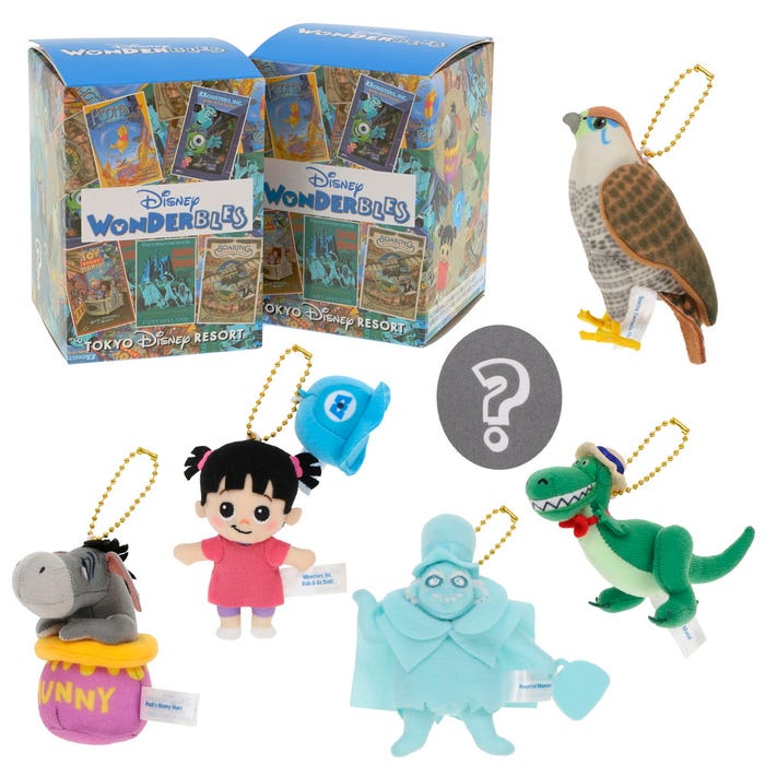 ぬいぐるみチャーム1個 1,200円(C)Disney