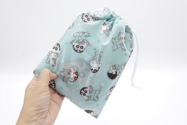 携帯用スリッパCSパジャマ　巾着袋