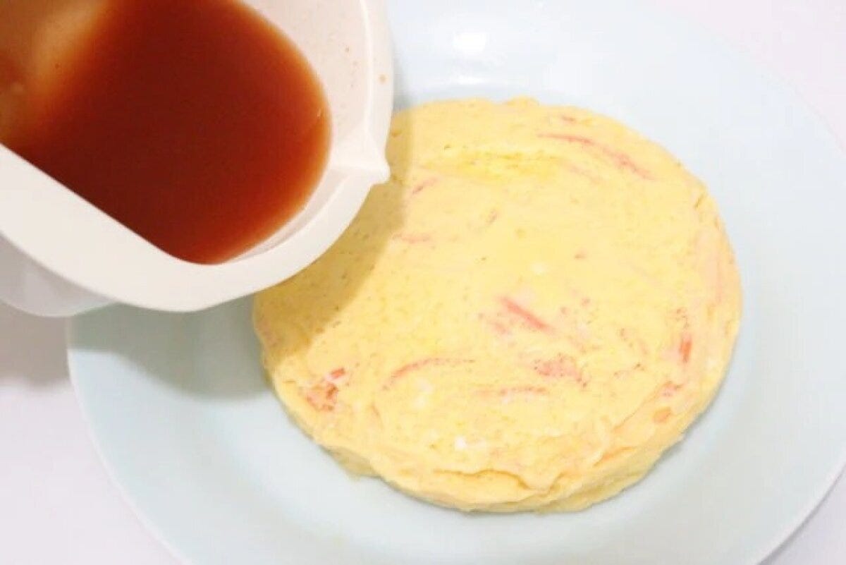 ダイソー　かに玉職人　仕上がり