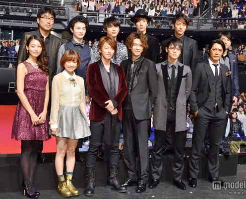 佐藤健らイケメン俳優がライブパフォーマンス 三浦翔平は「崖っぷち」と弱気?