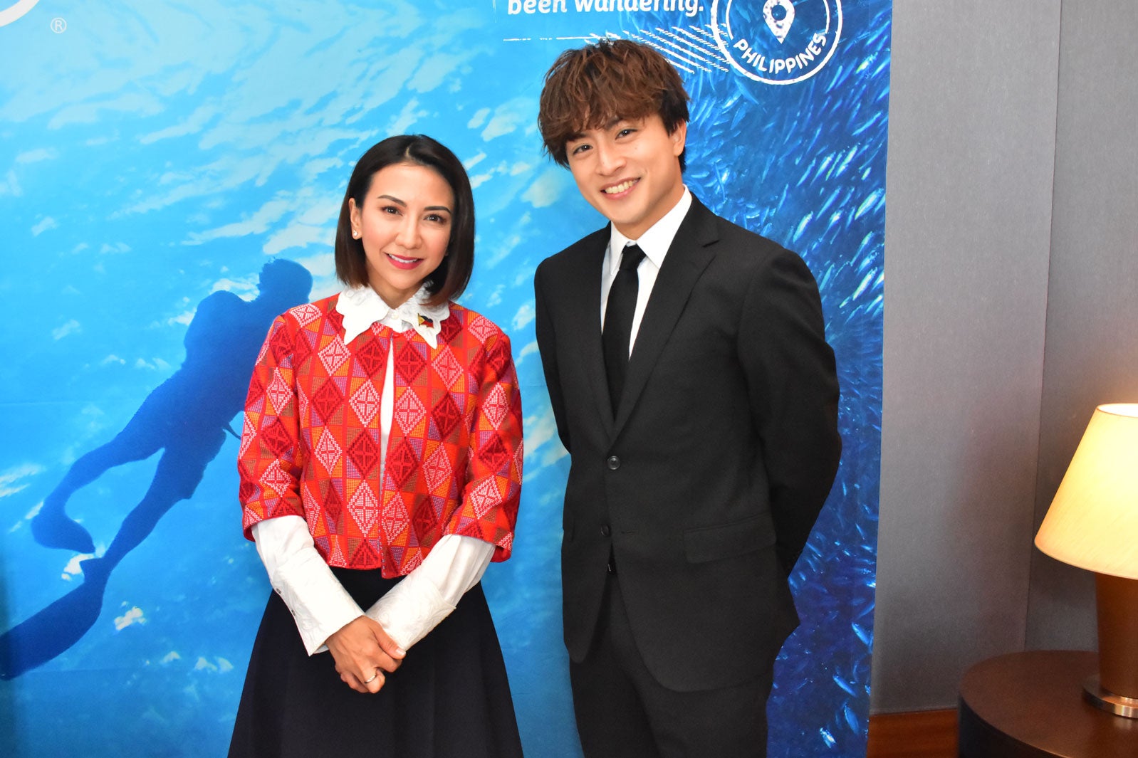 フラスコ観光大臣、白濱亜嵐 （提供写真）