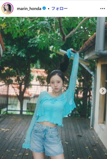 本田真凜Instagramより