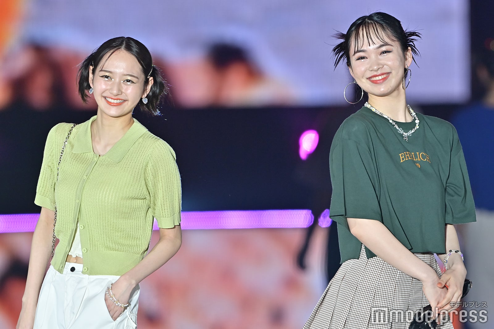 加藤栞、大友樹乃 （C）モデルプレス