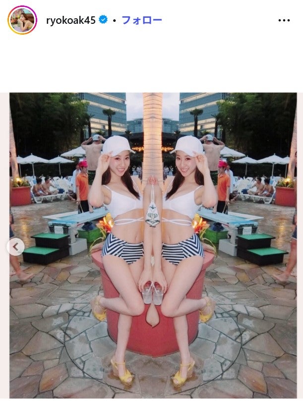 秋倉諒子Instagramより