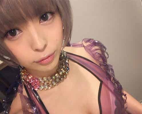 最上もが、美バストあらわな色っぽショットに絶賛の声 きゃりーも反応「付き合ってください」