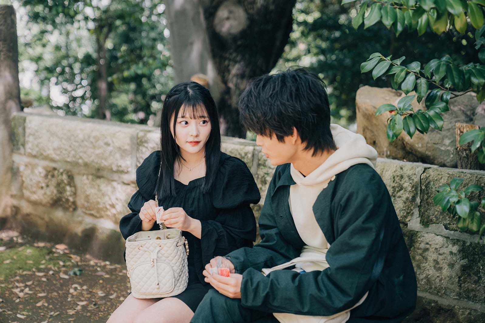 齊藤なぎさ、柊太朗「花束とオオカミちゃんには騙されない」第11話（C）AbemaTV, Inc.