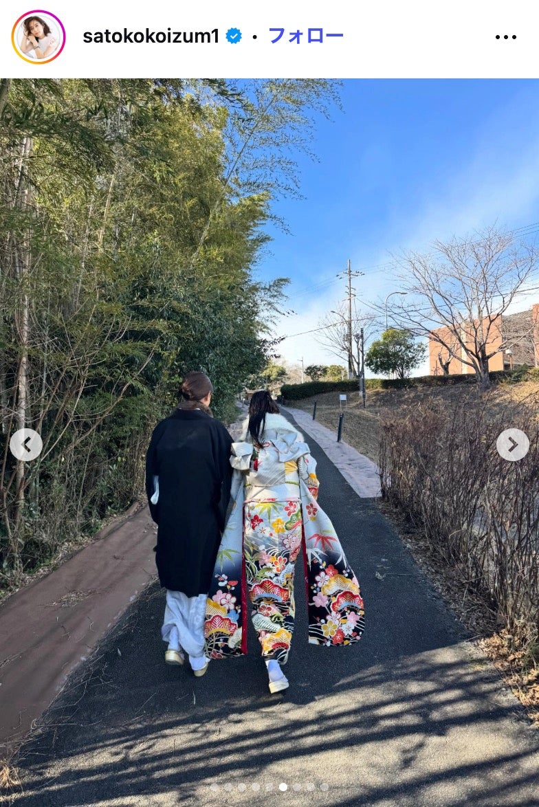 小泉里子Instagramより