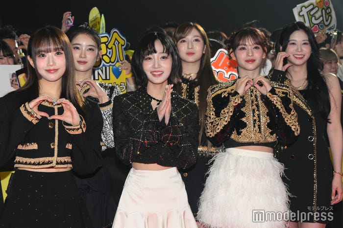 KEIKO、MIU、SHIZUKU、SUZU、RAN、KOKONA(C)モデルプレス