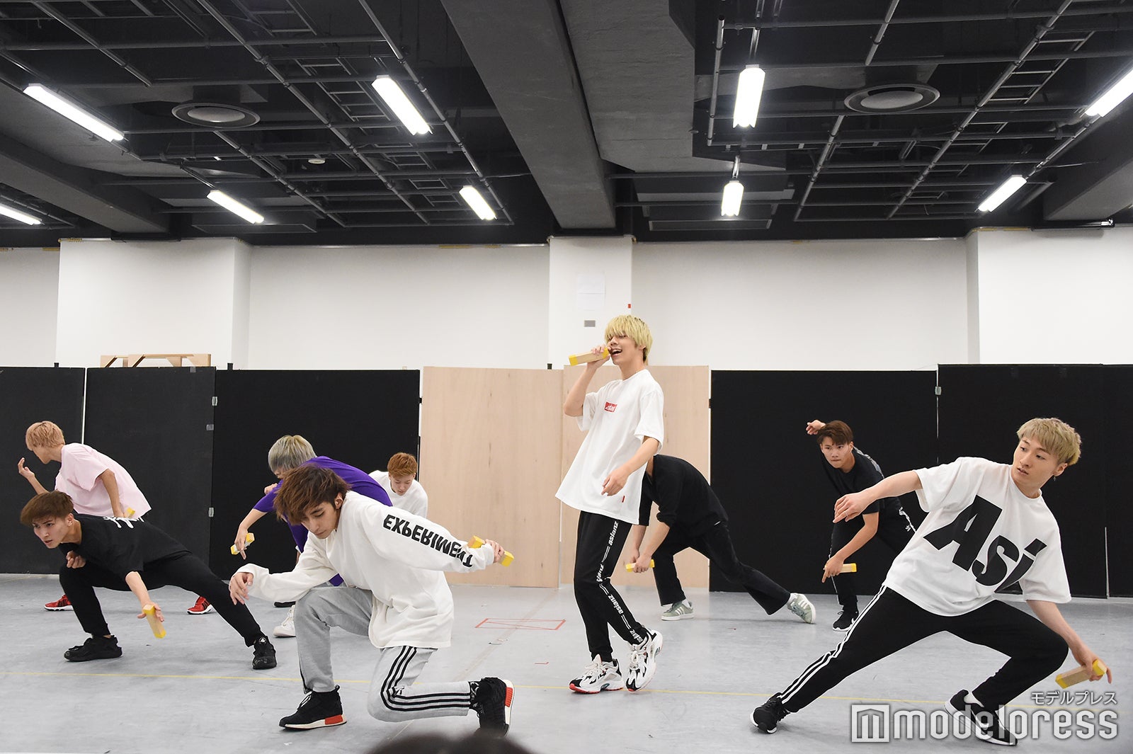 稽古中の様子（C）モデルプレス