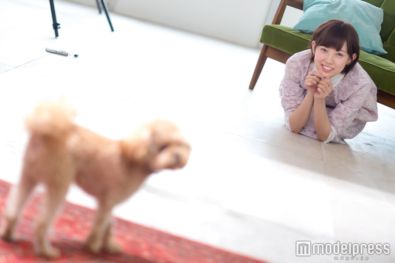 みるきー「おいでー…！」（C）モデルプレス