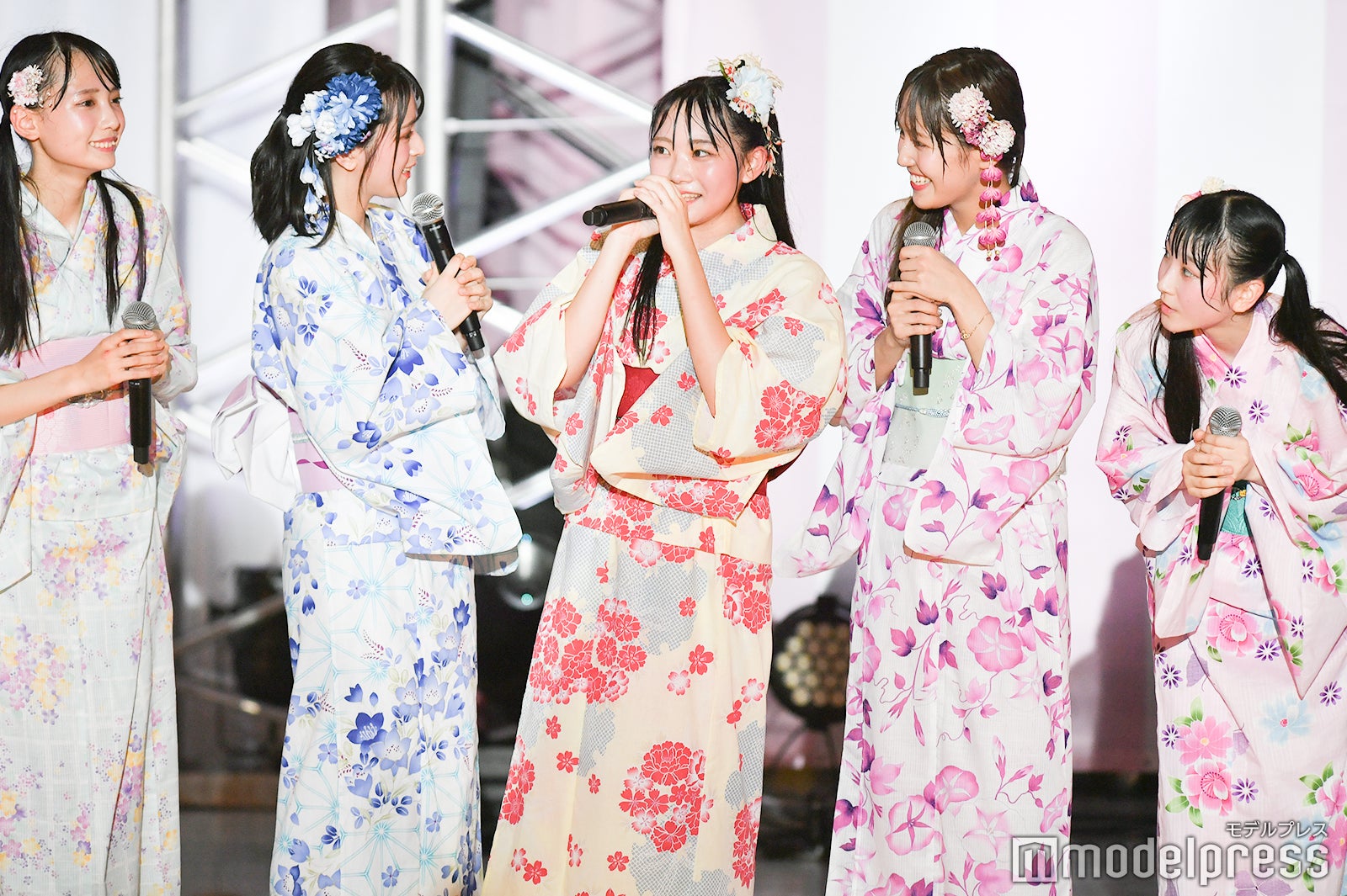 本田珠由記（中央）／＝LOVE ≠ME スペシャルコンサート「24 girls」 （C）モデルプレス