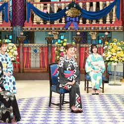 （左から）美村里江、生見愛瑠、浅田美代子、星乃夢奈、野口啓代（C）日本テレビ