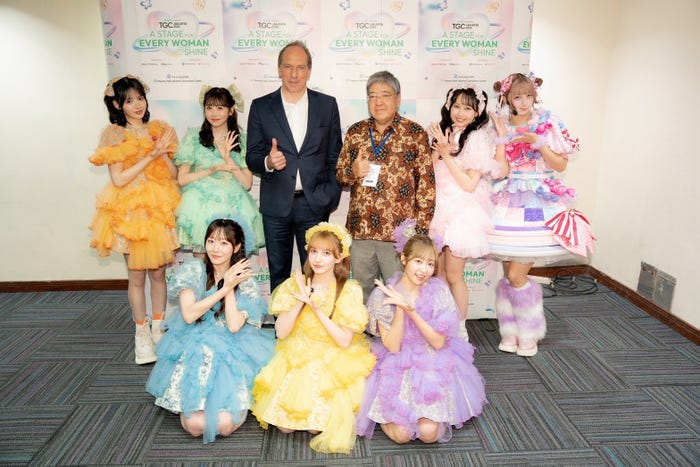 FRUITS ZIPPER、しなこ(C)Kao presents TGC Jakarta 2025