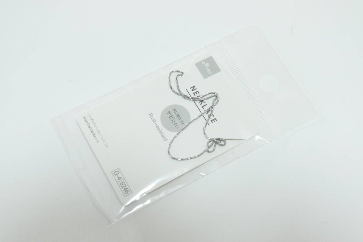 シンプルチェーンネックレス(A) アクセサリー シンプルチェーンネックレス(A) アクセサリー