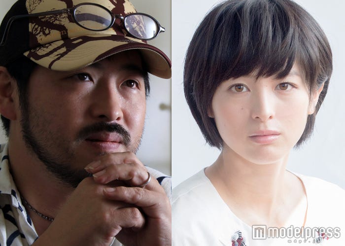 清水崇監督、清野菜名(C)2016「雨女」製作委員会