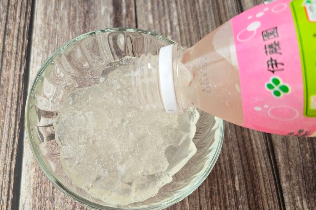 ぷるシュワ炭酸ゼリー