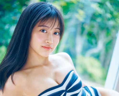 NMB48川上千尋、スタッフ絶賛のボディライン披露