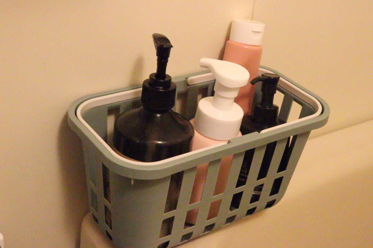 ノルドバスケットスリム　G　洗面グッズ収納