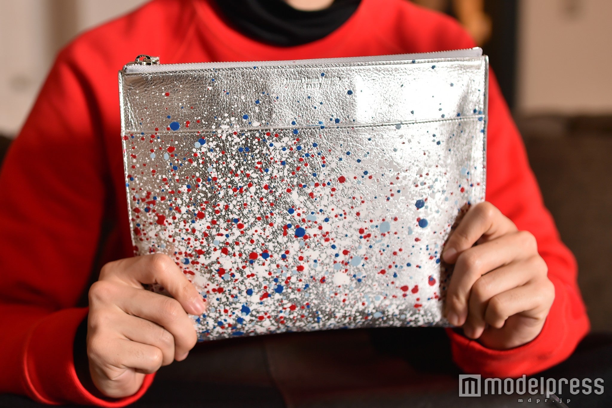 Maison Margielaのクラッチバッグ（C）モデルプレス