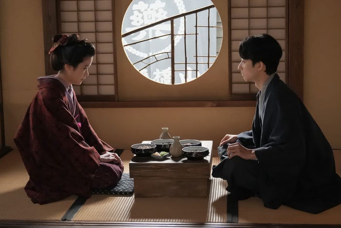 円井わん、濱正悟「ばけばけ」第83話(C)NHK