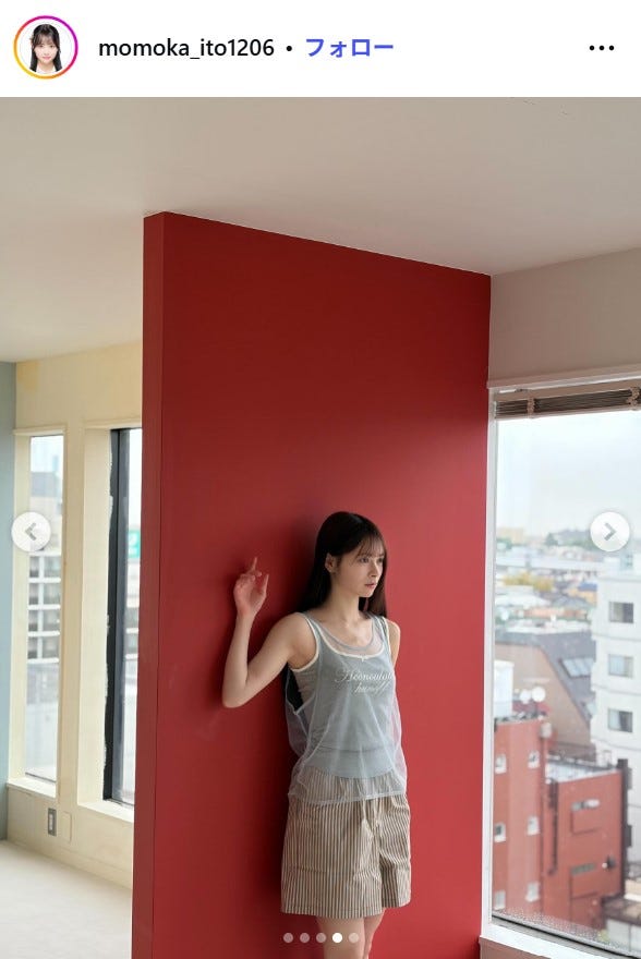 伊藤百花Instagramより