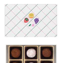 国産フルーツのトリュフ／画像提供：株式会社メリーチョコレートカムパニー