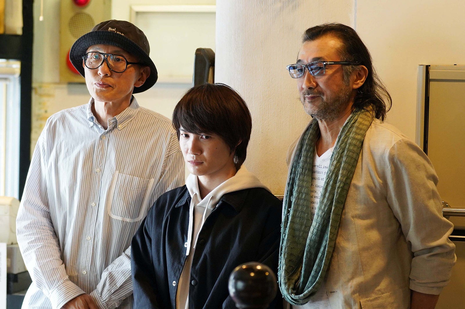 松重豊、神木隆之介、大塚明夫「＃6_ファン」 （提供写真）