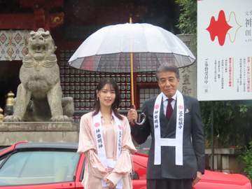 免許返納！？ 神田明神で大ヒット祈願 舘ひろし、共演・西野七瀬の「ばかやろう」セリフが「かわいくて」