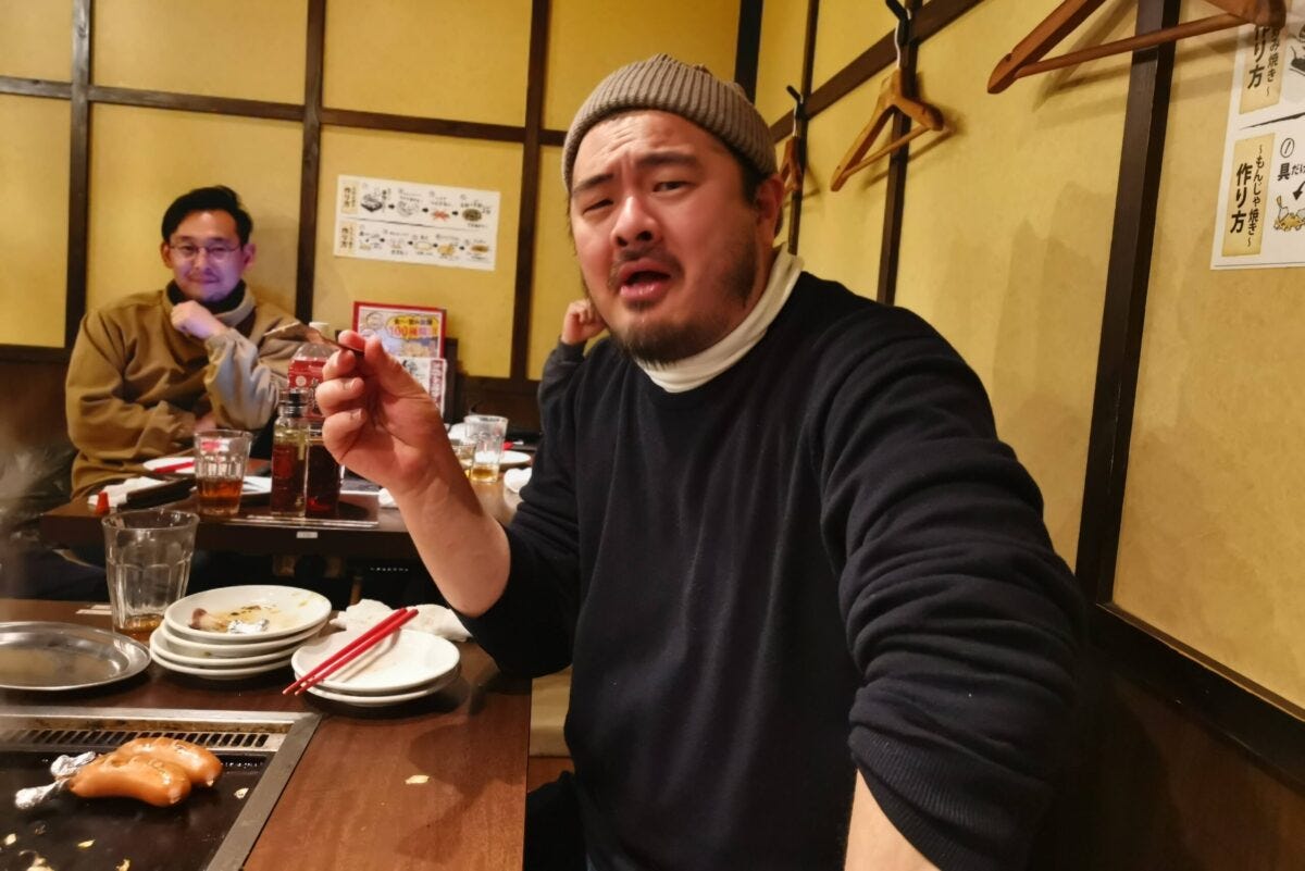 鳥羽シェフのもんじゃ焼き店