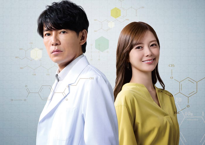 藤木直人、白石麻衣(C)フジテレビ