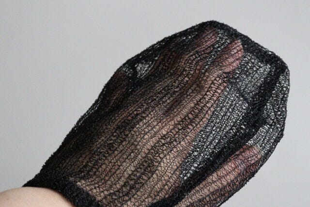 セリアのからだ洗いミトン