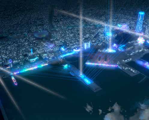 冬の横浜でイルミイベント「ヨルノヨ2023」光×音楽のショーやプロジェクションマッピングで街を演出