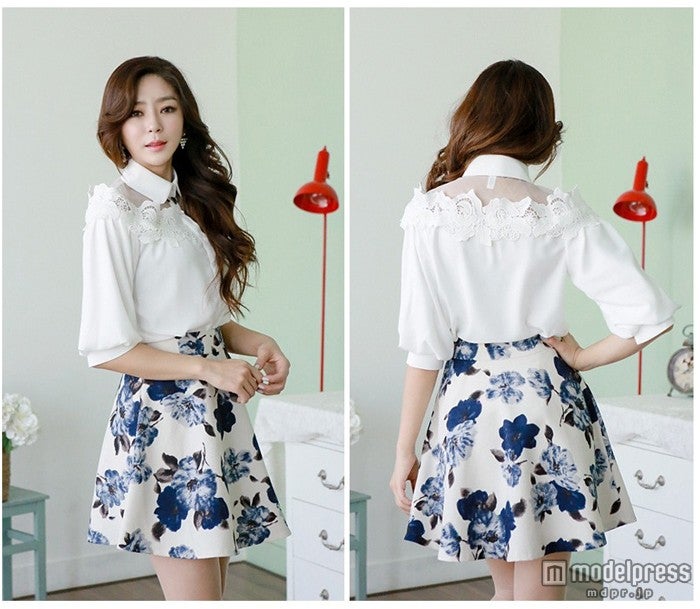 デコルテシースルーブラウス「coordi」5,940円（税込）